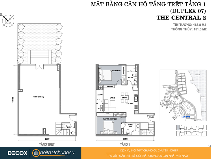 mat-bang chung-cu-vinhomes-central-park-2-can-ho-7-163m2