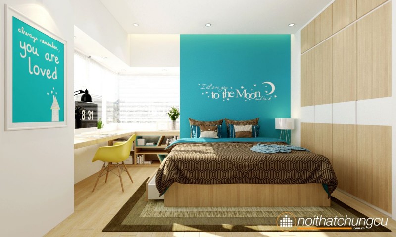 Thiết kế nội thất chung cư 70m2 phong cách tối giản
