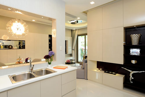 Căn hộ mẫu Happy Residence sáng tạo, hiện đại Căn hộ mẫu Happy Residence sáng tạo, hiện đại