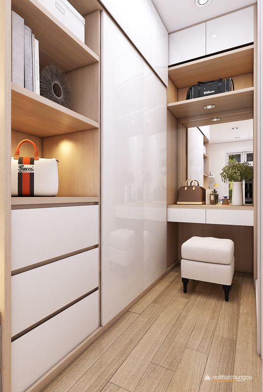 Thiết kế nội thất căn hộ Masteri 67m2 T3-04A - Noithatchungcu