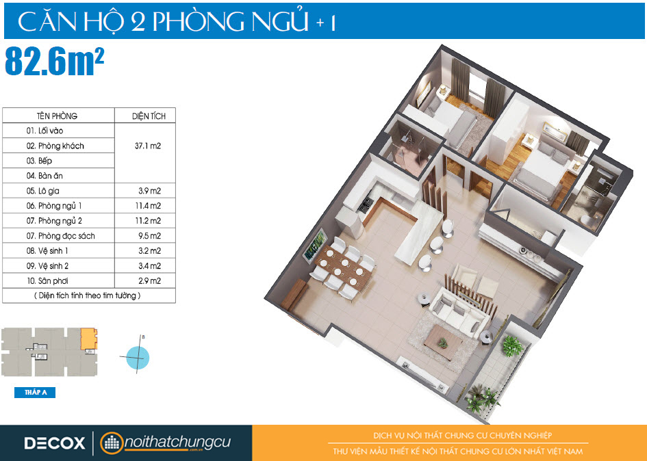 Mặt bằng căn hộ Luxcity 82m2 Mặt bằng căn hộ Luxcity 82m2