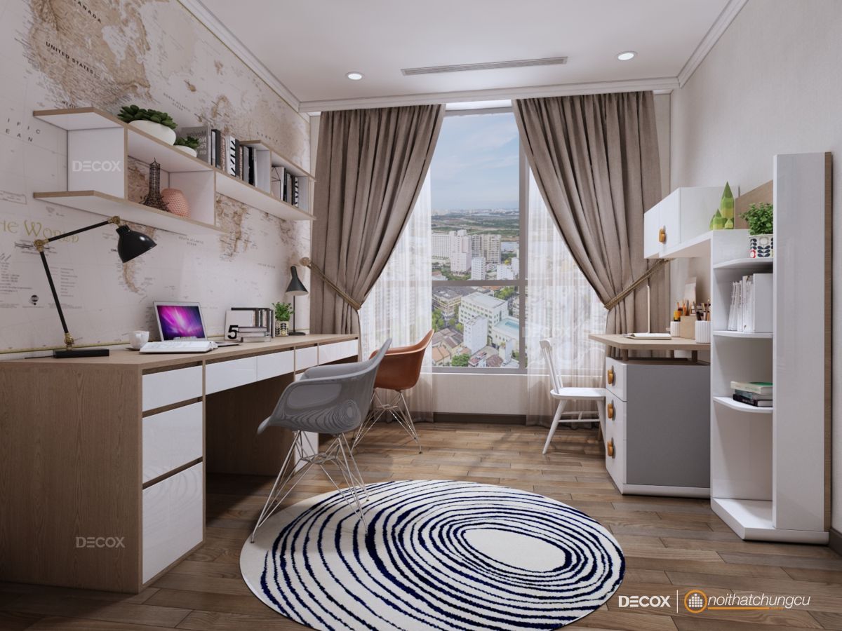 Thiết kế nội thất chung cư 118m2 Vinhomes Central Park Thiết kế nội thất chung cư 118m2 Vinhomes Central Park