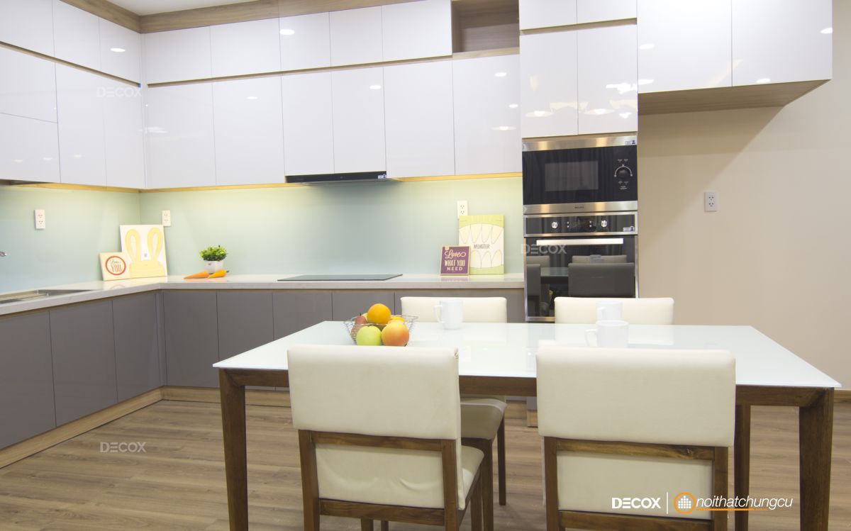 Thi công nội thất chung cư Oriental 100m2 Thi công nội thất chung cư Oriental 100m2