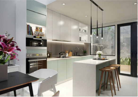 Tư vấn thiết kế nội thất chung cư Gold View 85m2