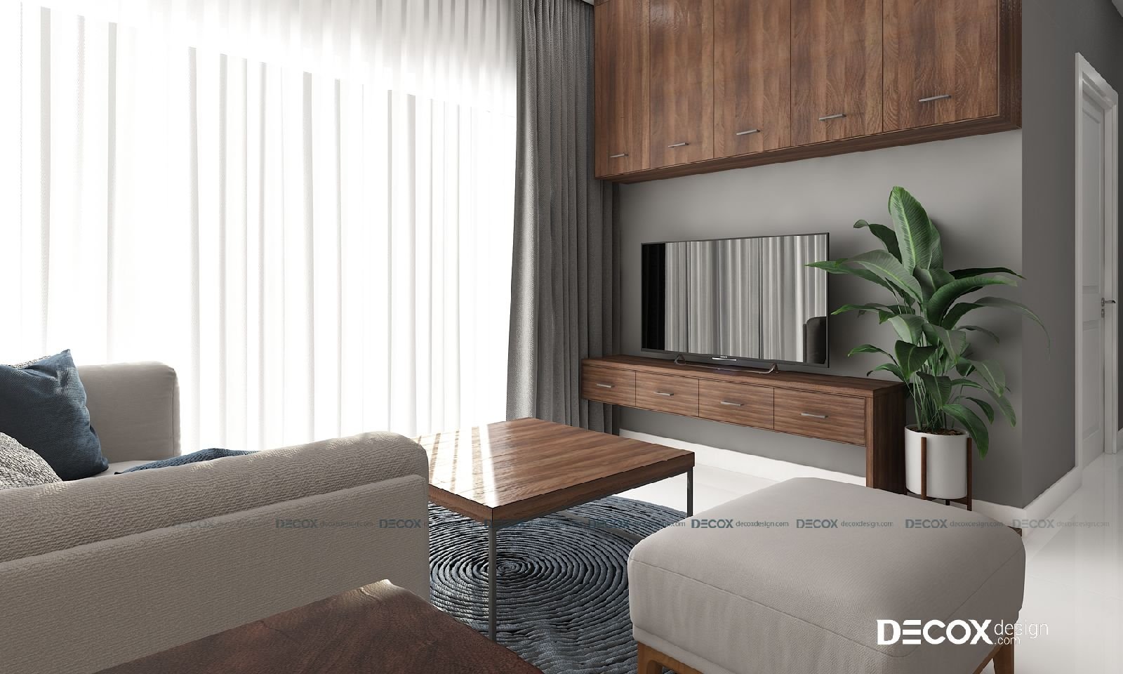 THIẾT KẾ NỘI THẤT CĂN HỘ MILLENNIUM 105M² THIẾT KẾ NỘI THẤT CĂN HỘ MILLENNIUM 105M²