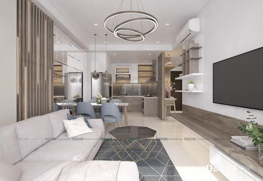 thiet ke noi that golden mansion 81m2 de190002 3 phong khach noithatchungcu